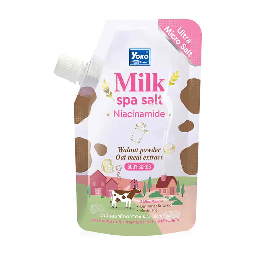 Gold Milk Spa Salt Niacinamide 350g
