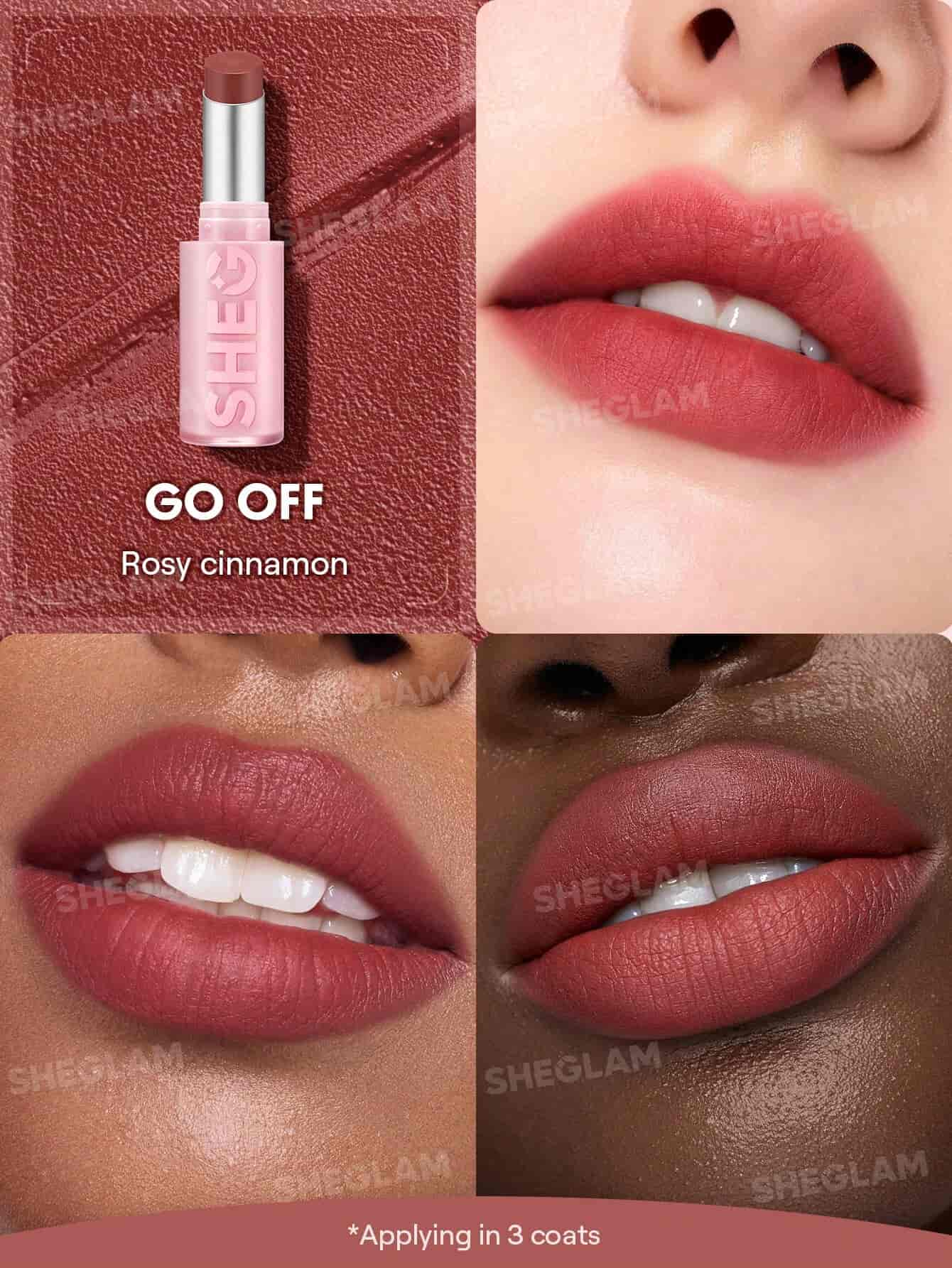 Sheglam Lip Veil Cushion Lightweight Lipstick 6