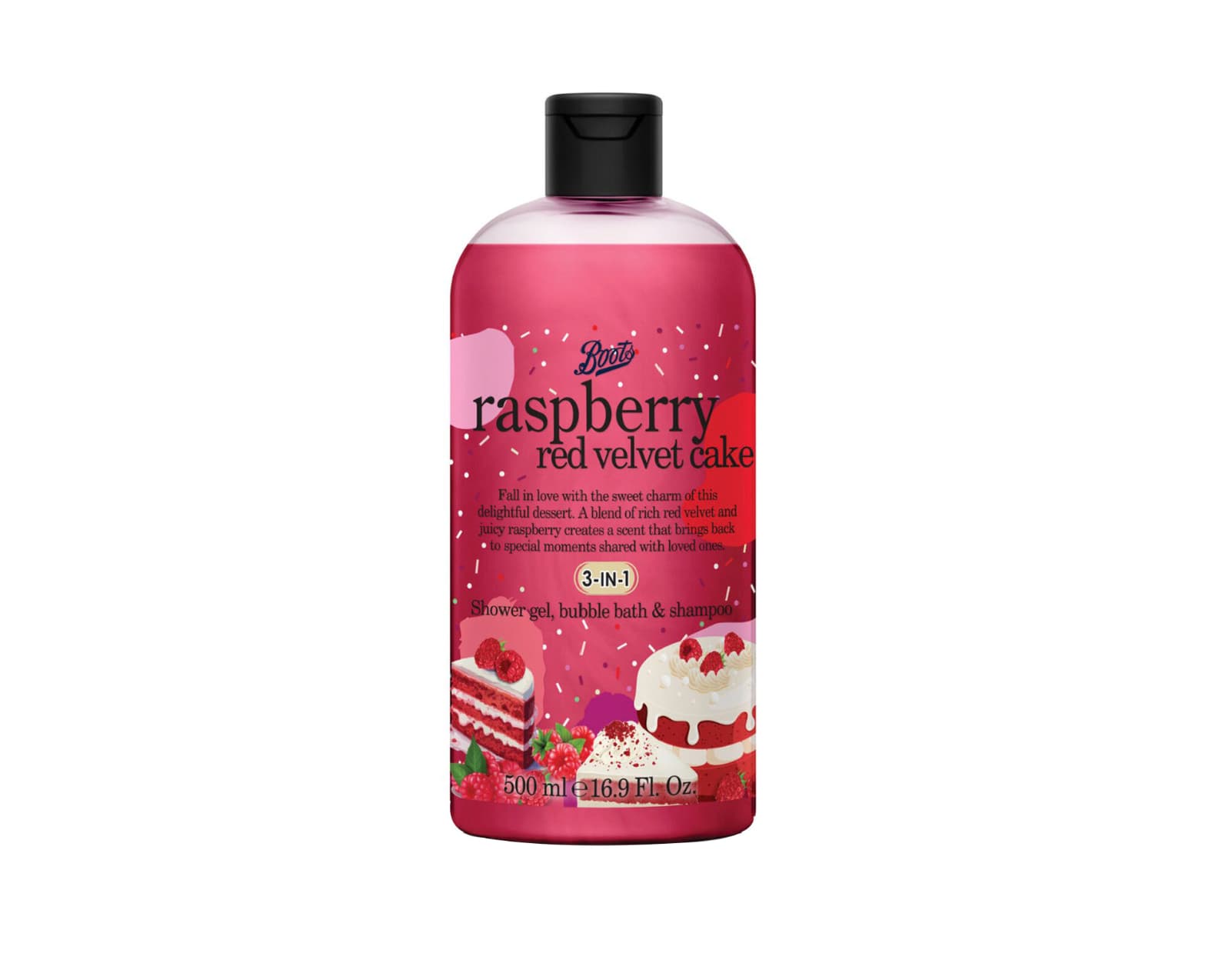 Raspberry Red Velvet Cake 500 ml