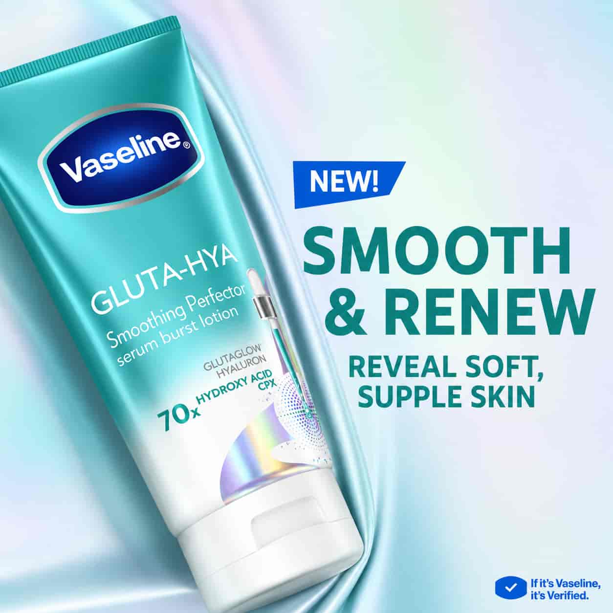 Vaseline Healthy Bright Gluta-Hya Serum Burst Lotion 3