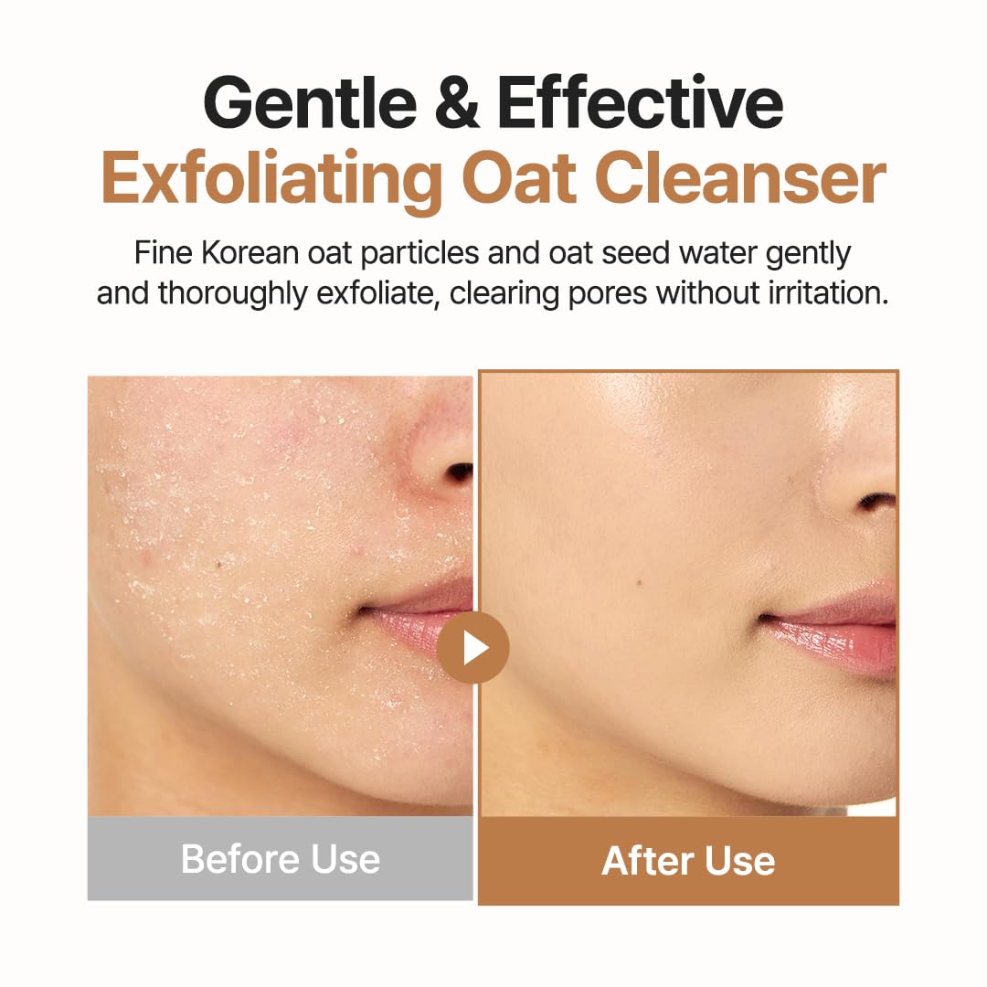 PURITO – Oat In Gentle Exfoliating Face Cleanser 5