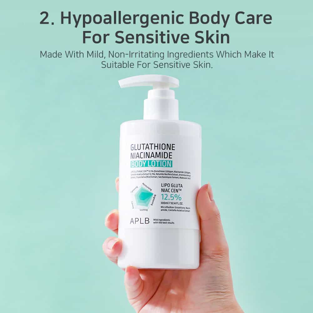 APLB Glutathione Niacinamide Body Lotion 3