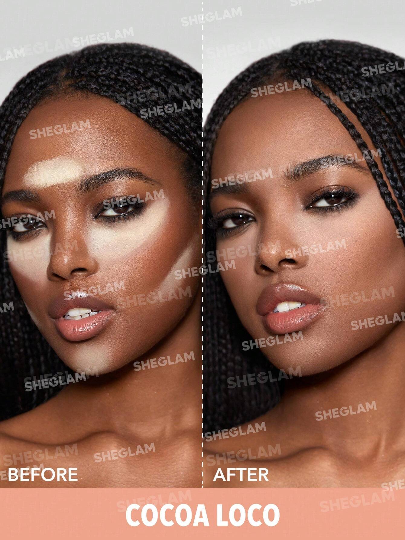 Sheglam Insta-Ready Face & Under Eye Setting Powder Duo 4