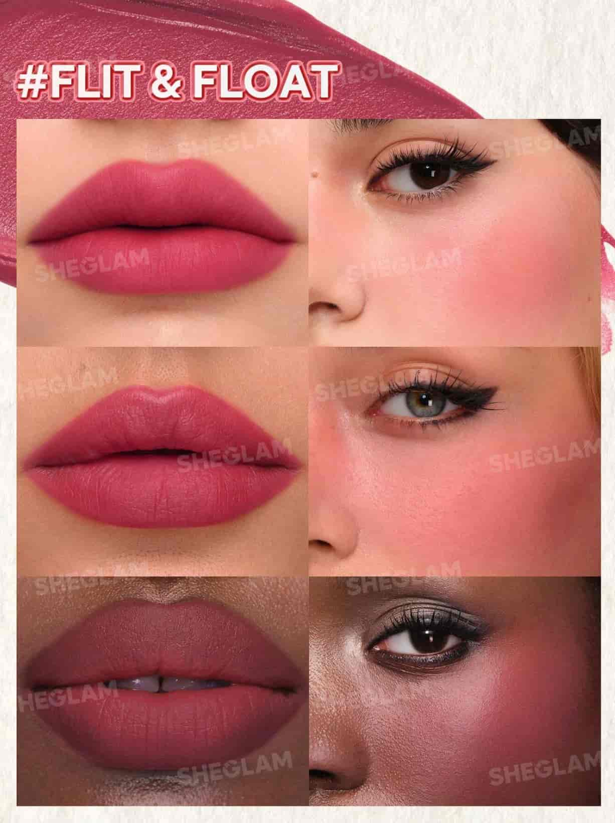 Sheglam Air Plush Lip & Cheek Cream-Flit & Float 2