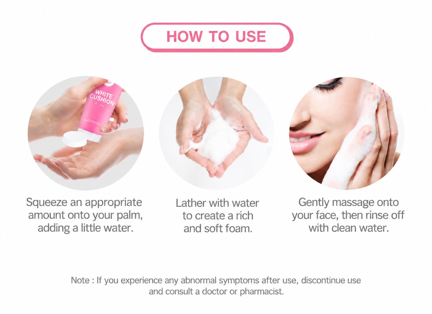 CATHY DOLL Cushion Facial Foam Cleanser 120 ml 4
