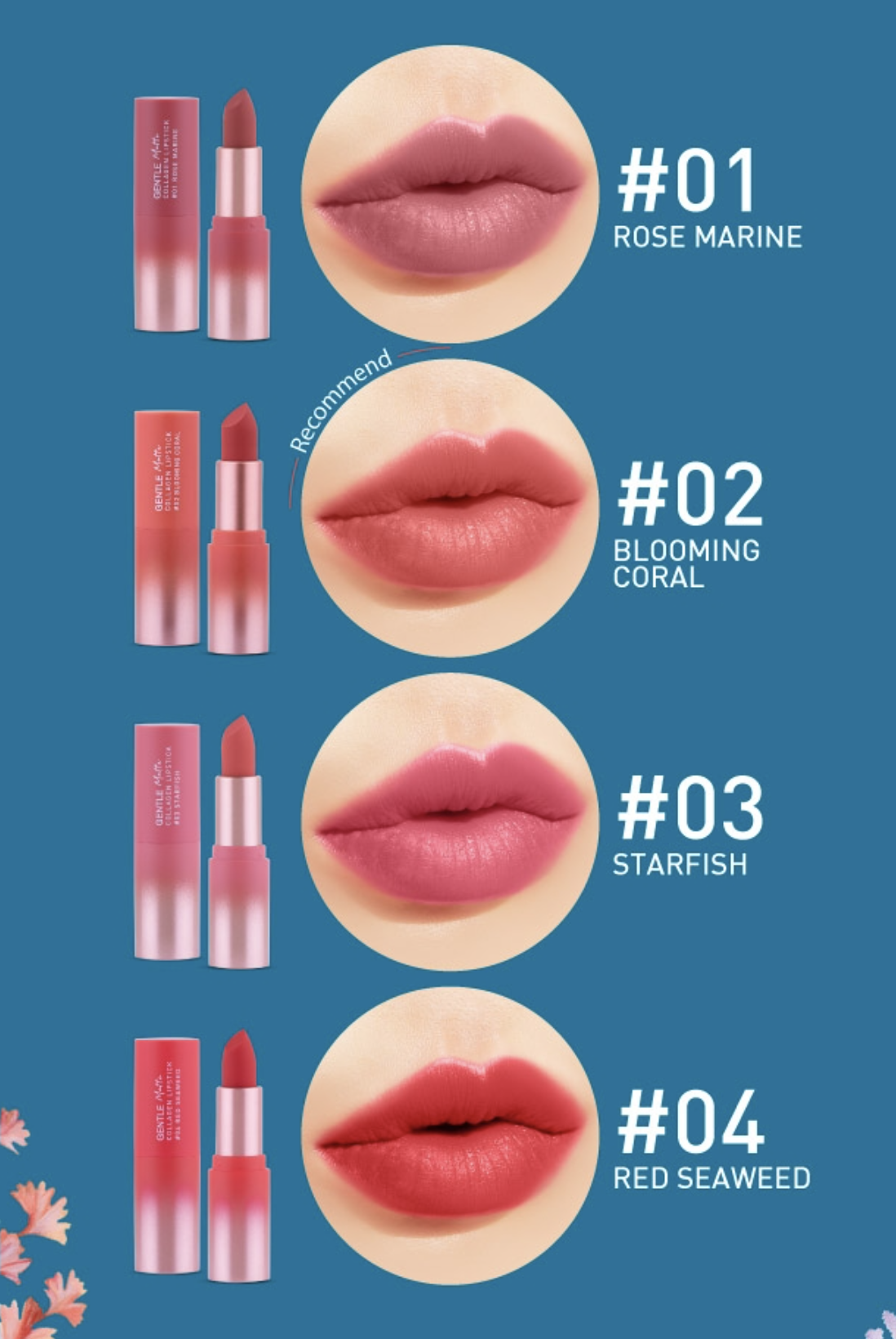 Baby Bright Gentle Matte Collagen Lipstick 3.7g 2