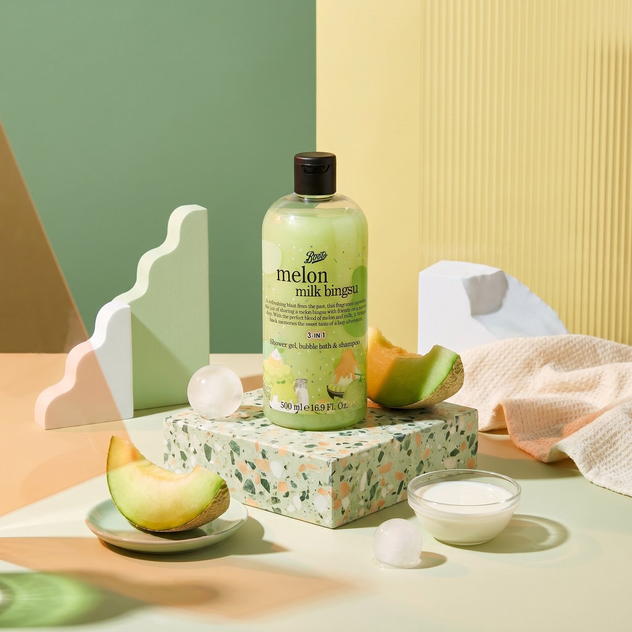 Boots Shower Gel Bubble Bath & Shampoo 2