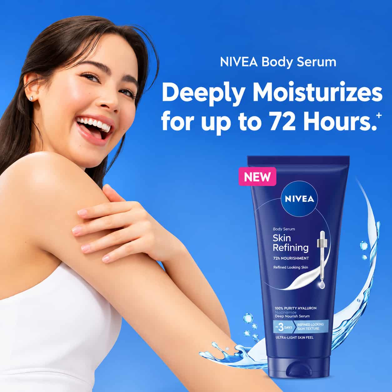 NIVEA Body Serum Skin Refining  5