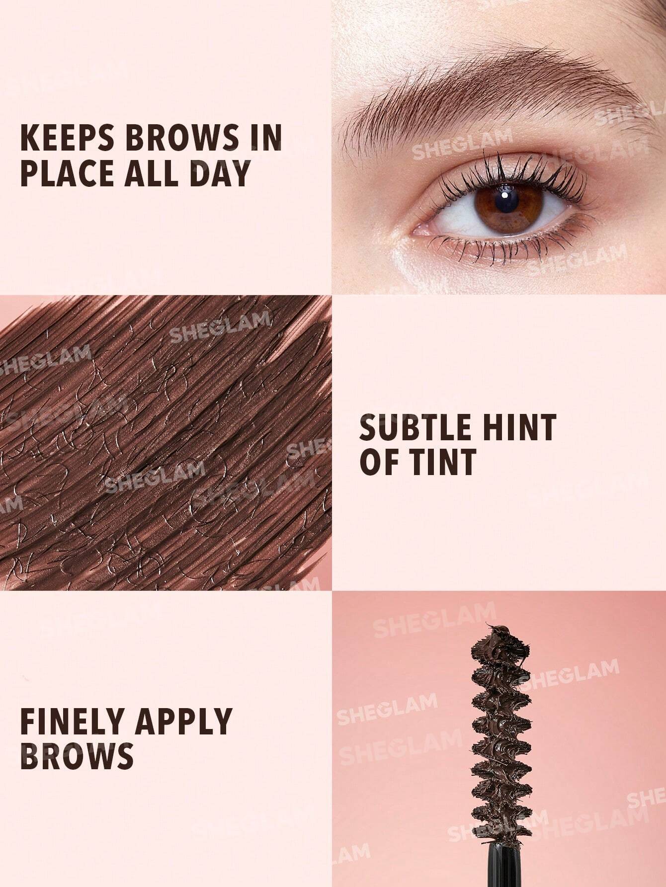 Sheglam Hold 'Em Up Tinted Brow Gel 2