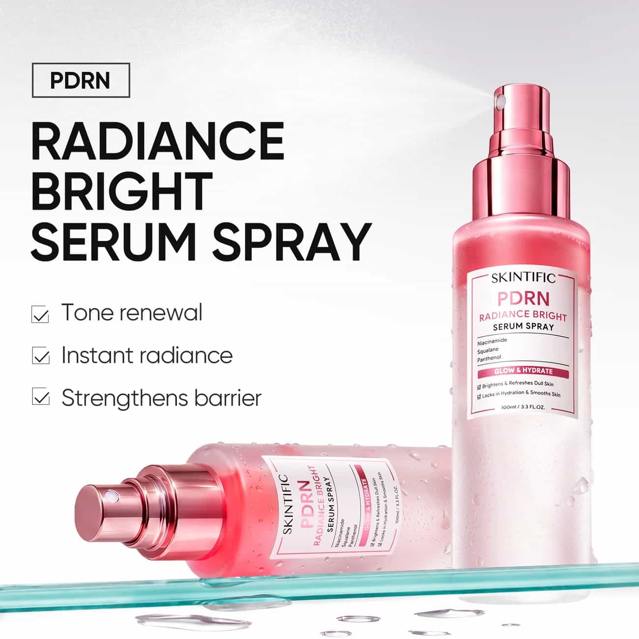 SKINTIFIC PDRN Radiance Bright Serum Spray  3