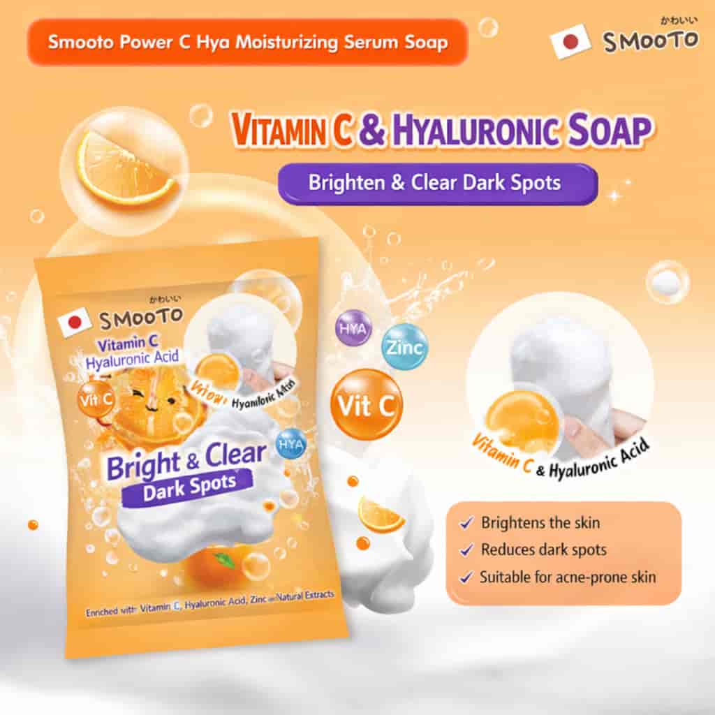 Smooto Whitening Serum Soap 2