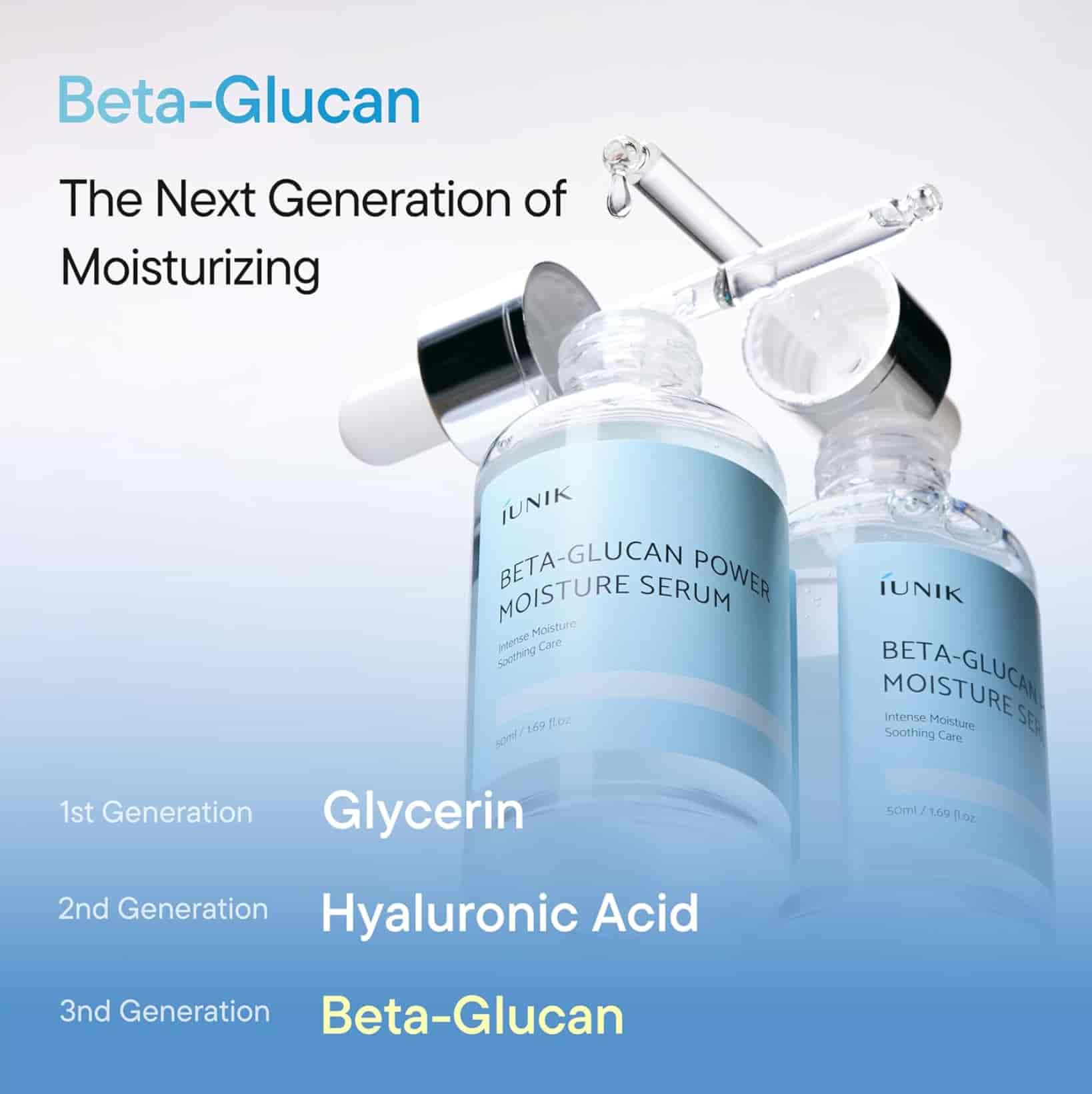 Iunik Beta Glucan Power Moisture Serum 5
