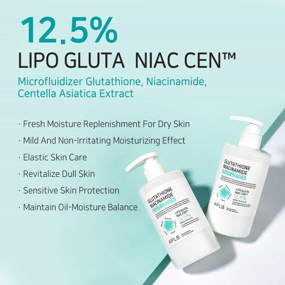 APLB Glutathione Niacinamide Body Lotion 7