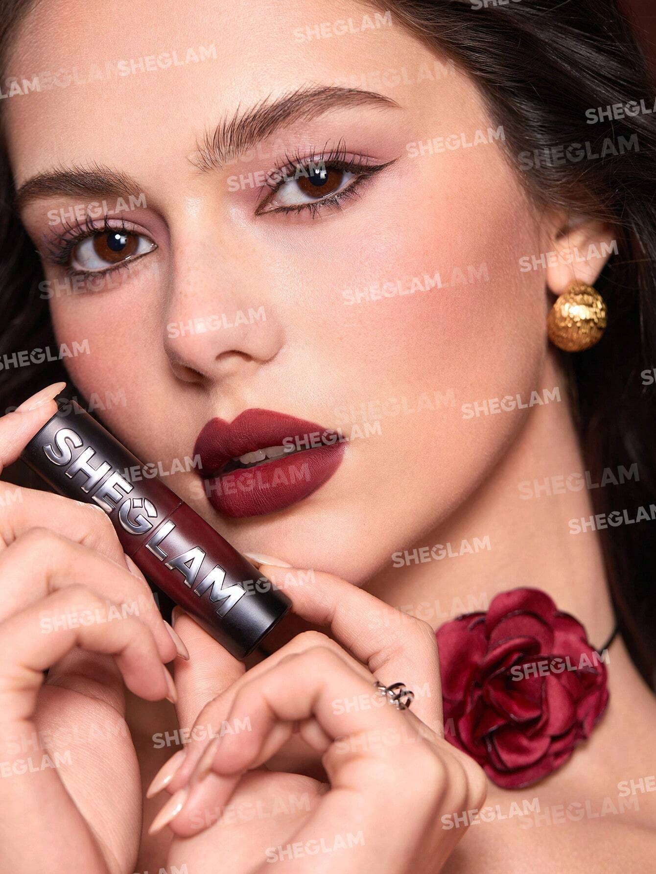 Sheglam Ember Rose Dynamatte Boom Long Lasting Matte Lipstick  2