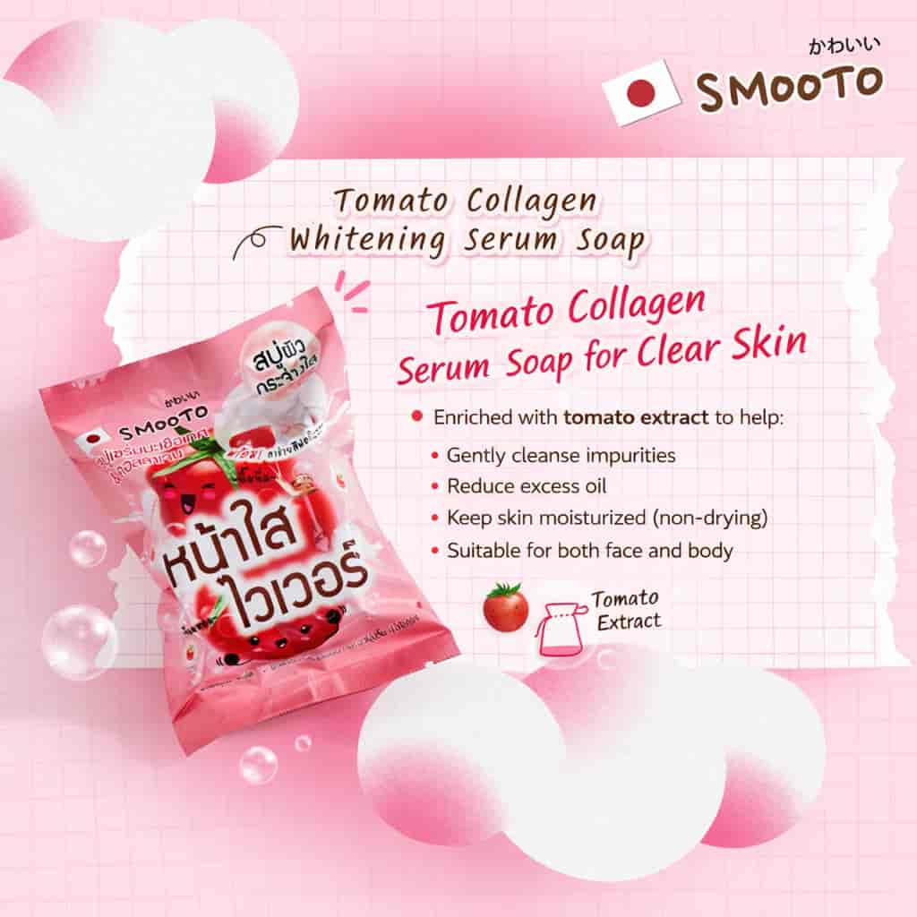 Smooto Whitening Serum Soap 2