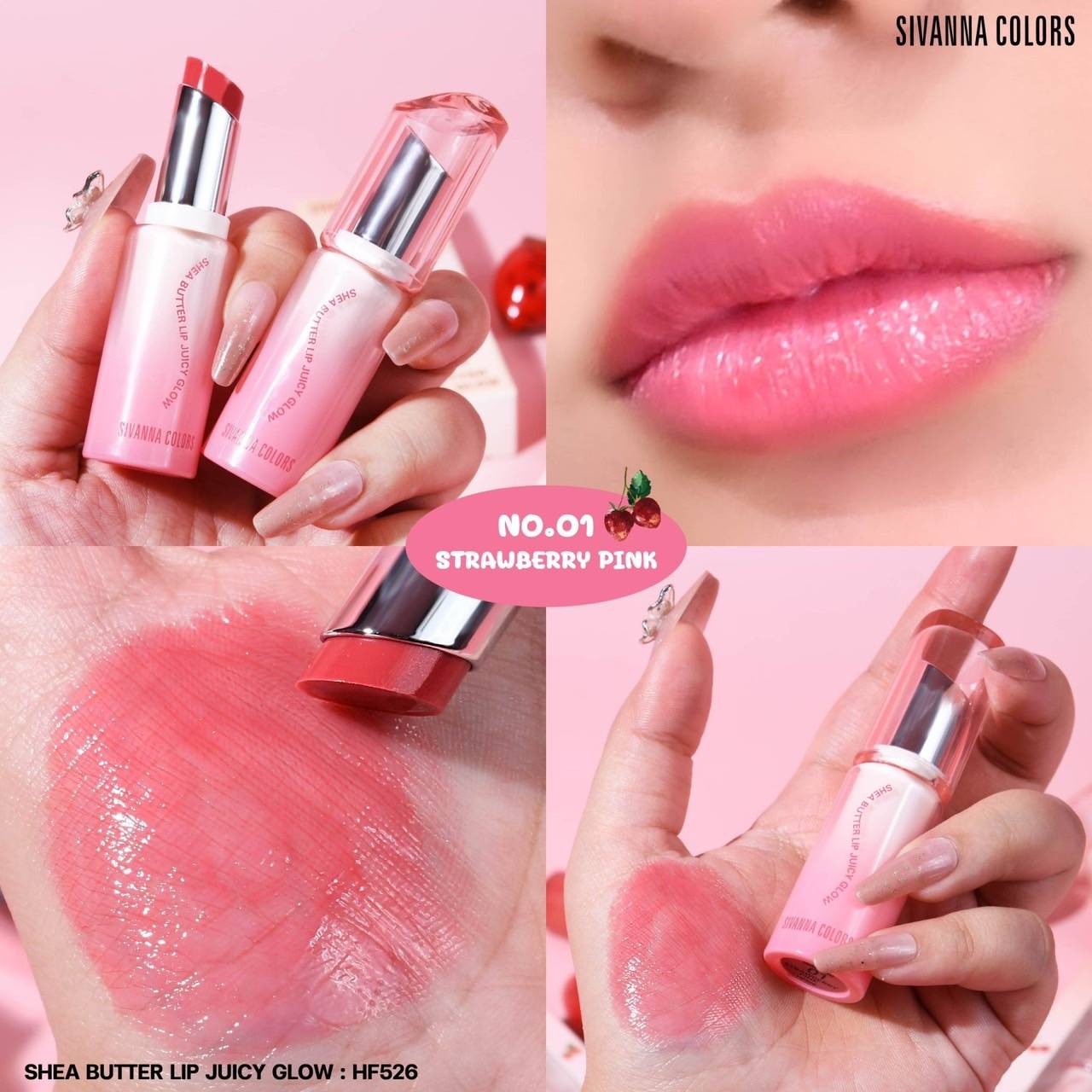 Sivanna colors shea butter lip juicy glow 4