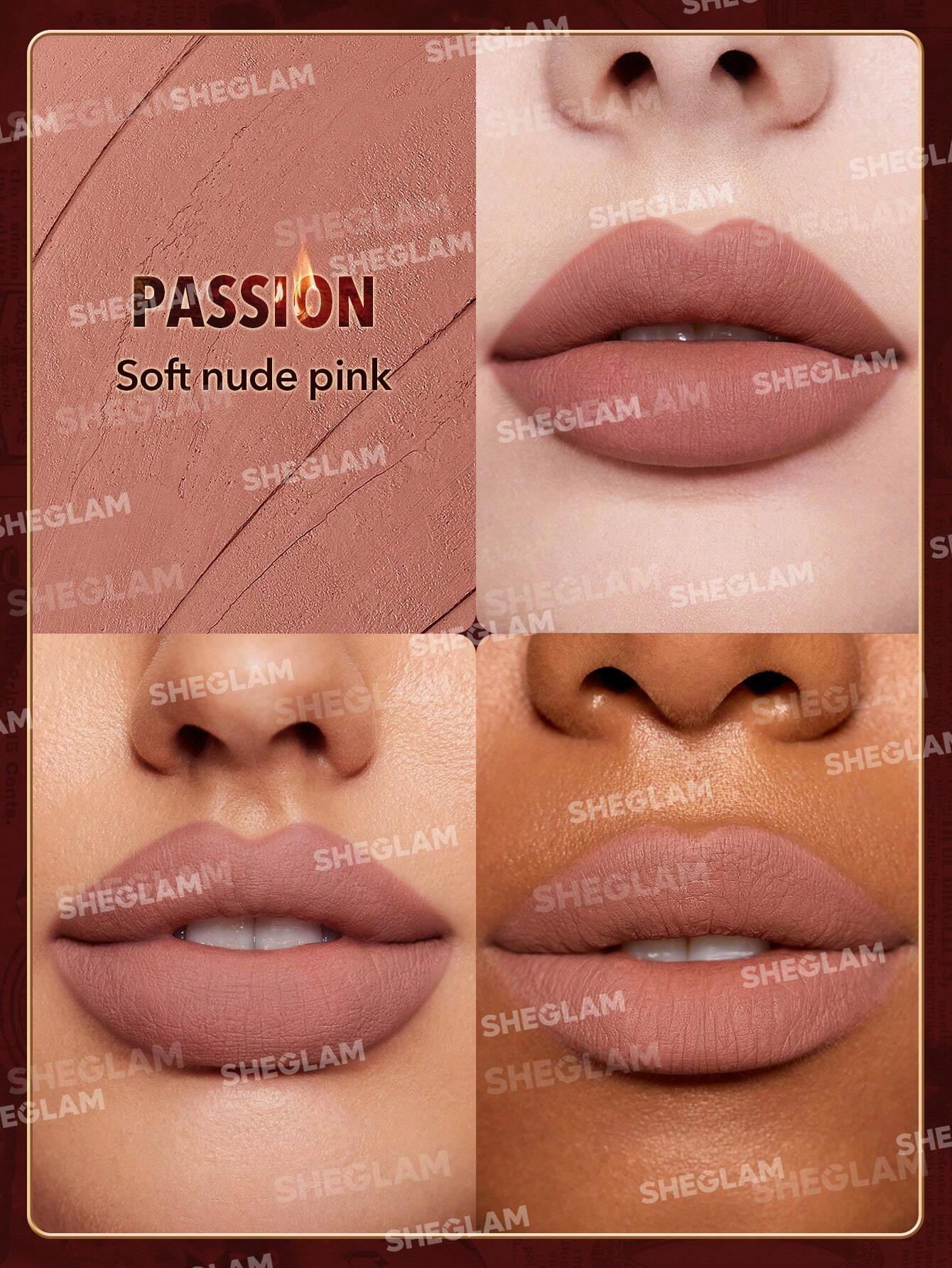 Sheglam Ember Rose Dynamatte Boom Long Lasting Matte Lipstick  3