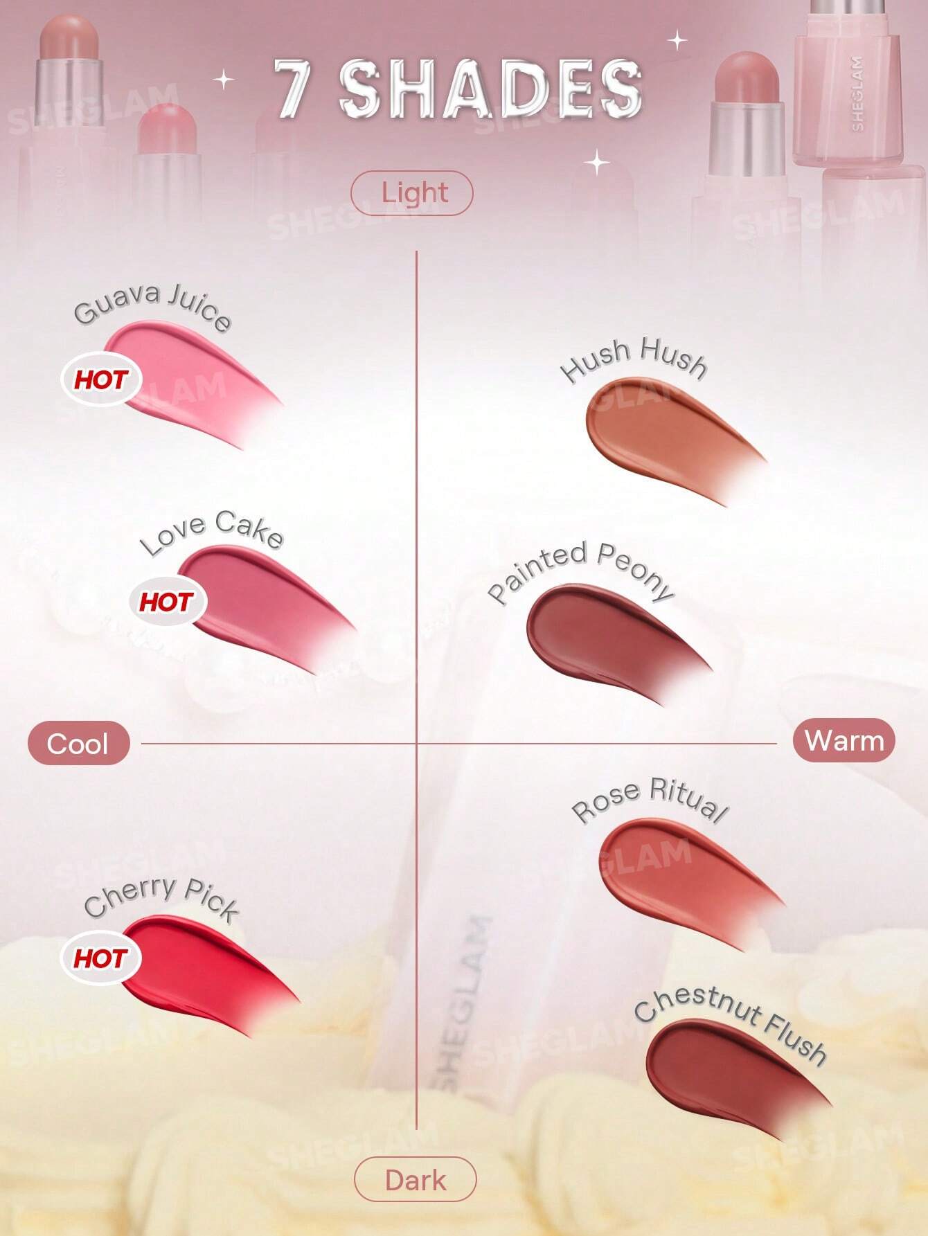 Sheglam Buttery Bliss Blush Stick 5