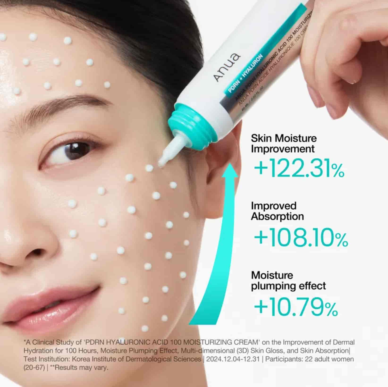 Anua – PDRN Hyaluronic Acid 100 Moisturizing Cream 4