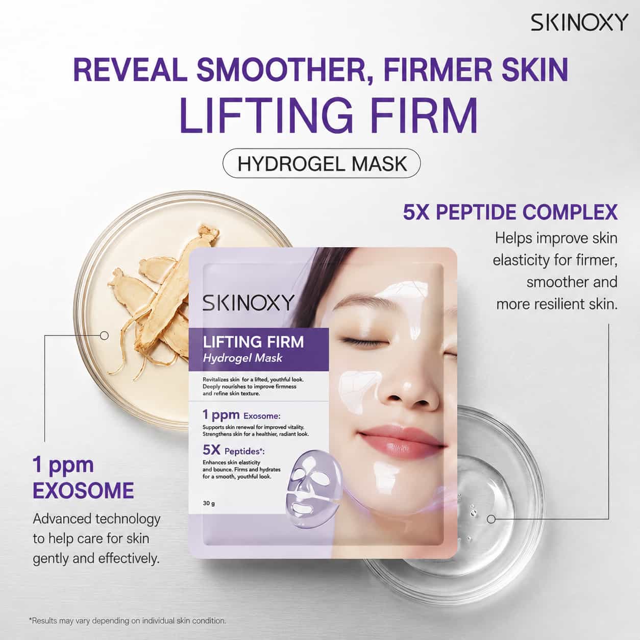 Skinoxy Hydrogel Mask 30g 2