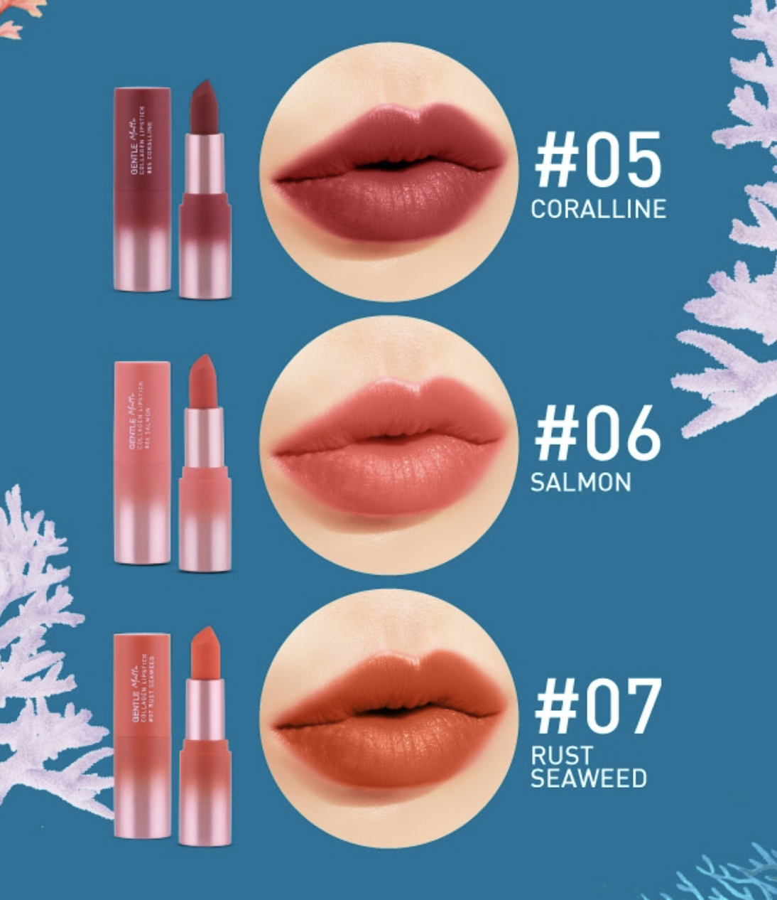 Baby Bright Gentle Matte Collagen Lipstick 3.7g 3