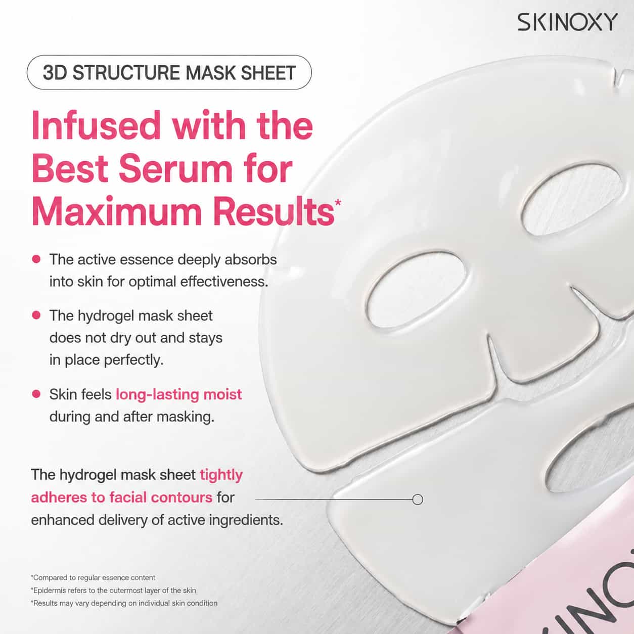 Skinoxy Hydrogel Mask 30g 3