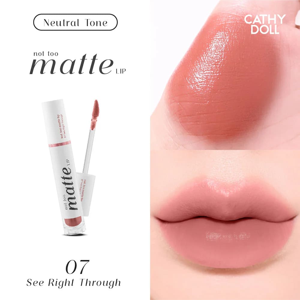 Cathy Doll Not Too Matte Lip 2.9g 2