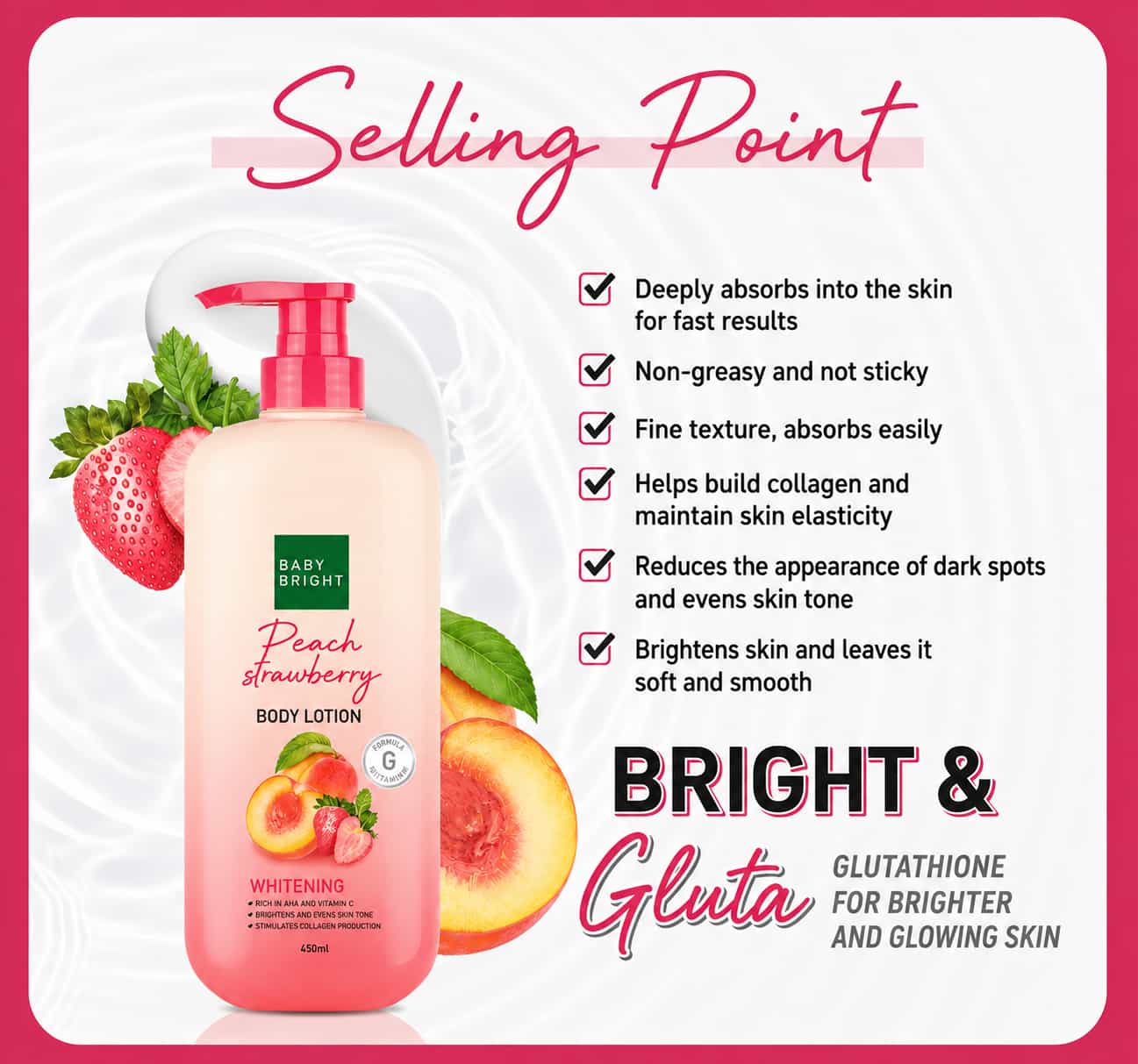 BABY BRIGHT Body Lotion 160 ml 4