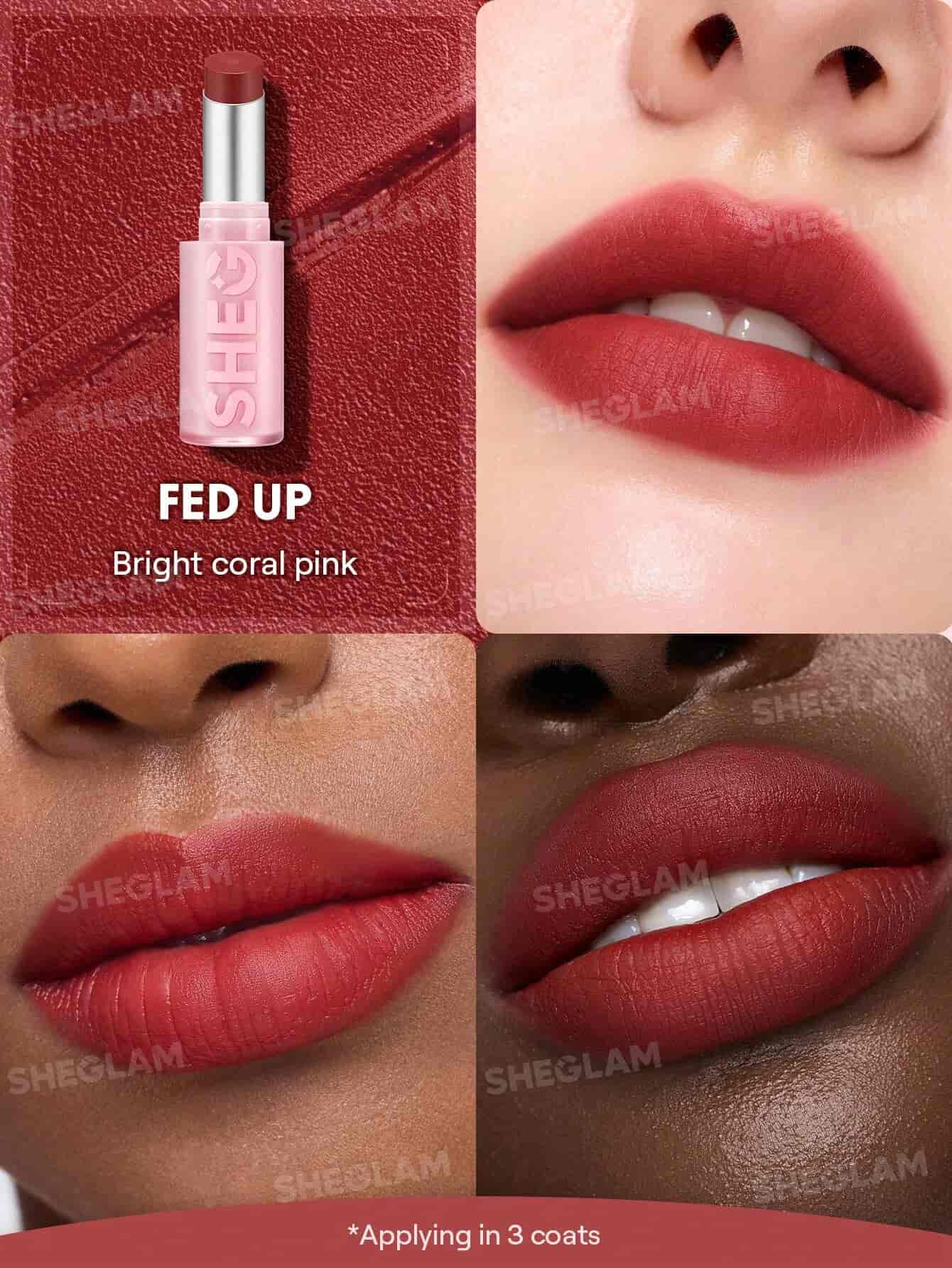 Sheglam Lip Veil Cushion Lightweight Lipstick 6