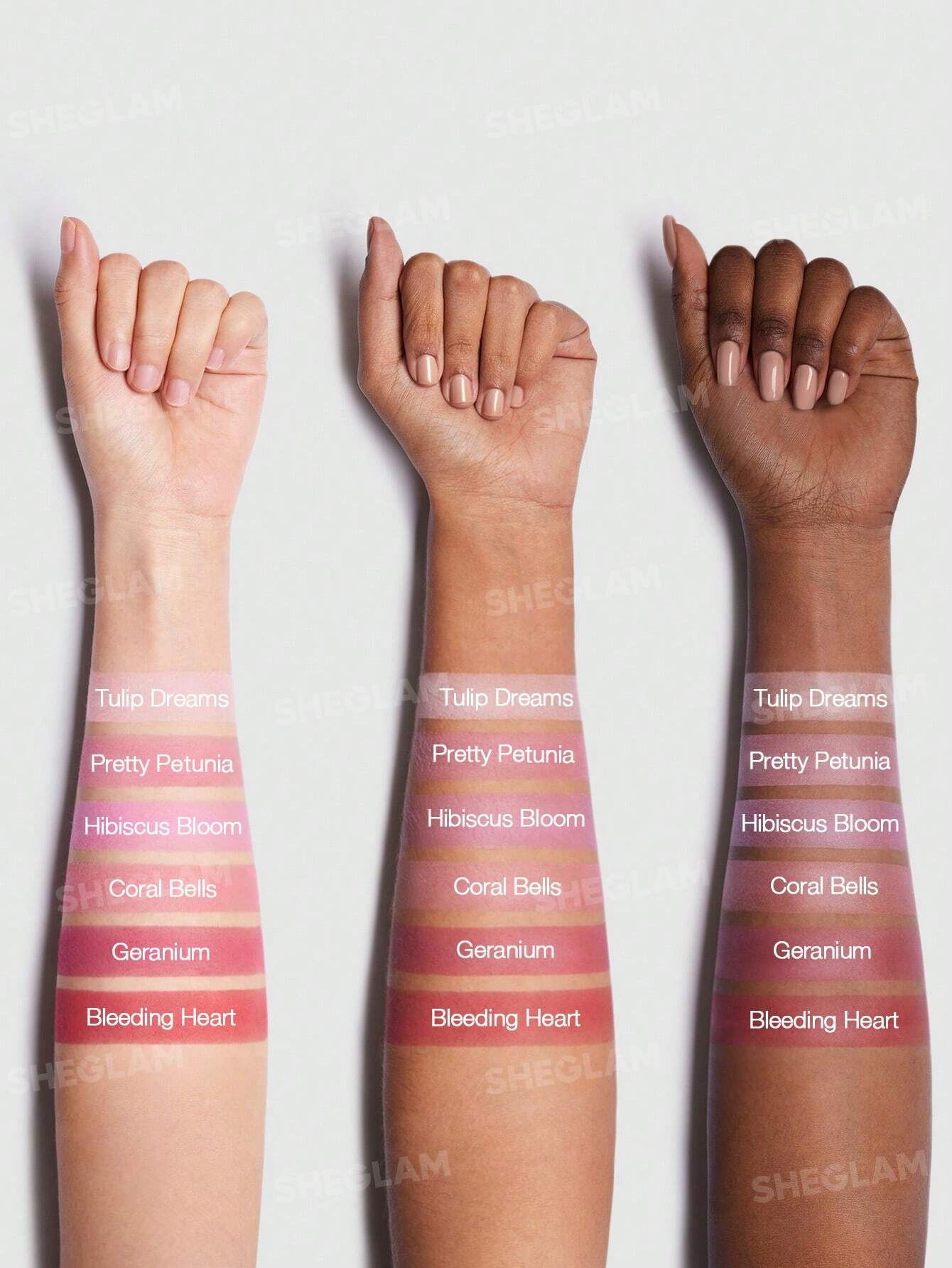 Sheglam Floral Flush Blush Palette 5