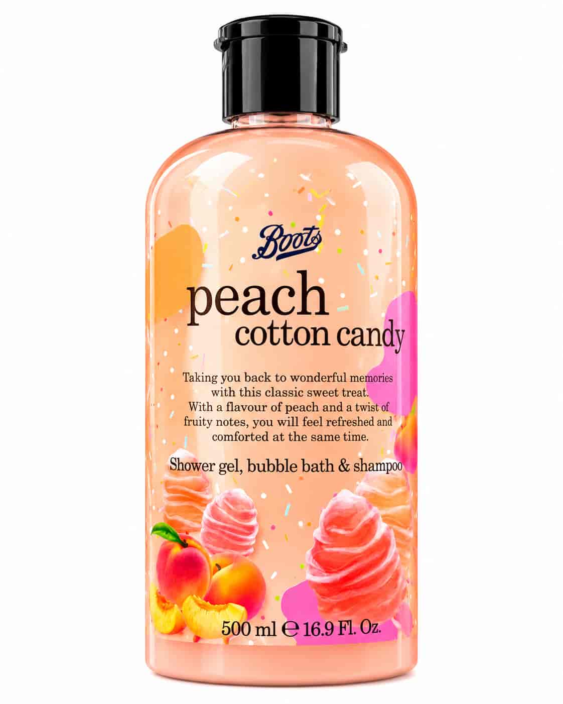 Peach Cotton Candy 500 ml