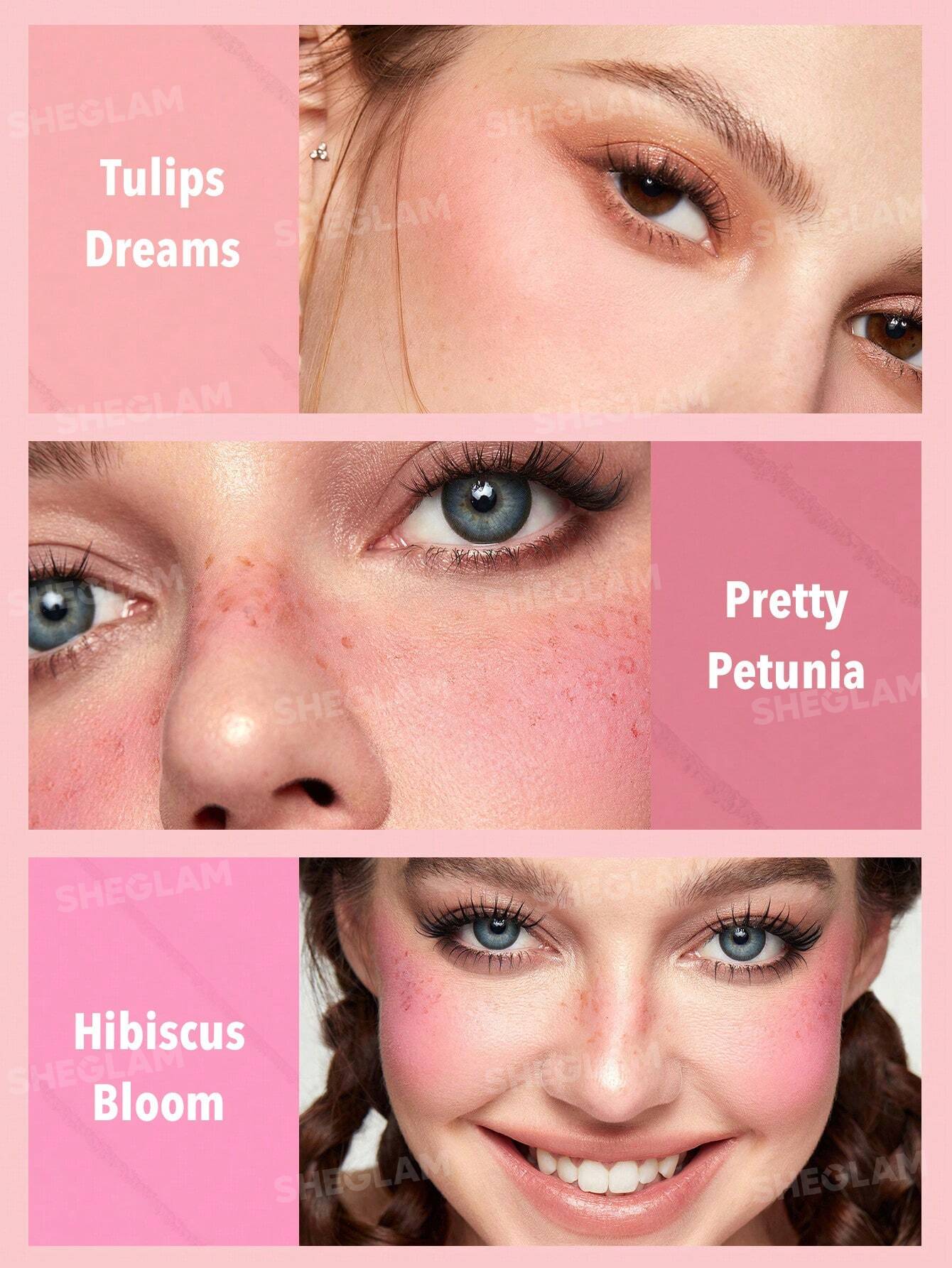 Sheglam Floral Flush Blush Palette 4