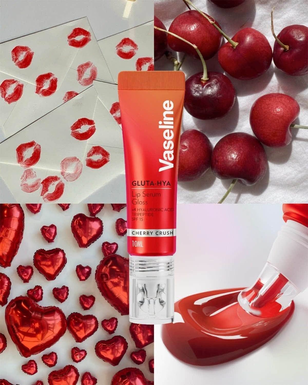 Vaseline Gluta Hya Lip Serum Gloss 10 ml 2
