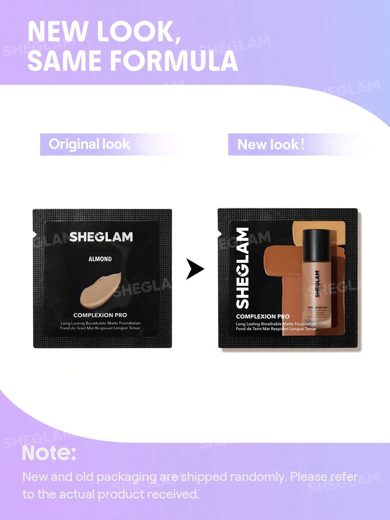 Sheglam Complexion Pro Long Lasting Breathable Matte Foundation Sample 6
