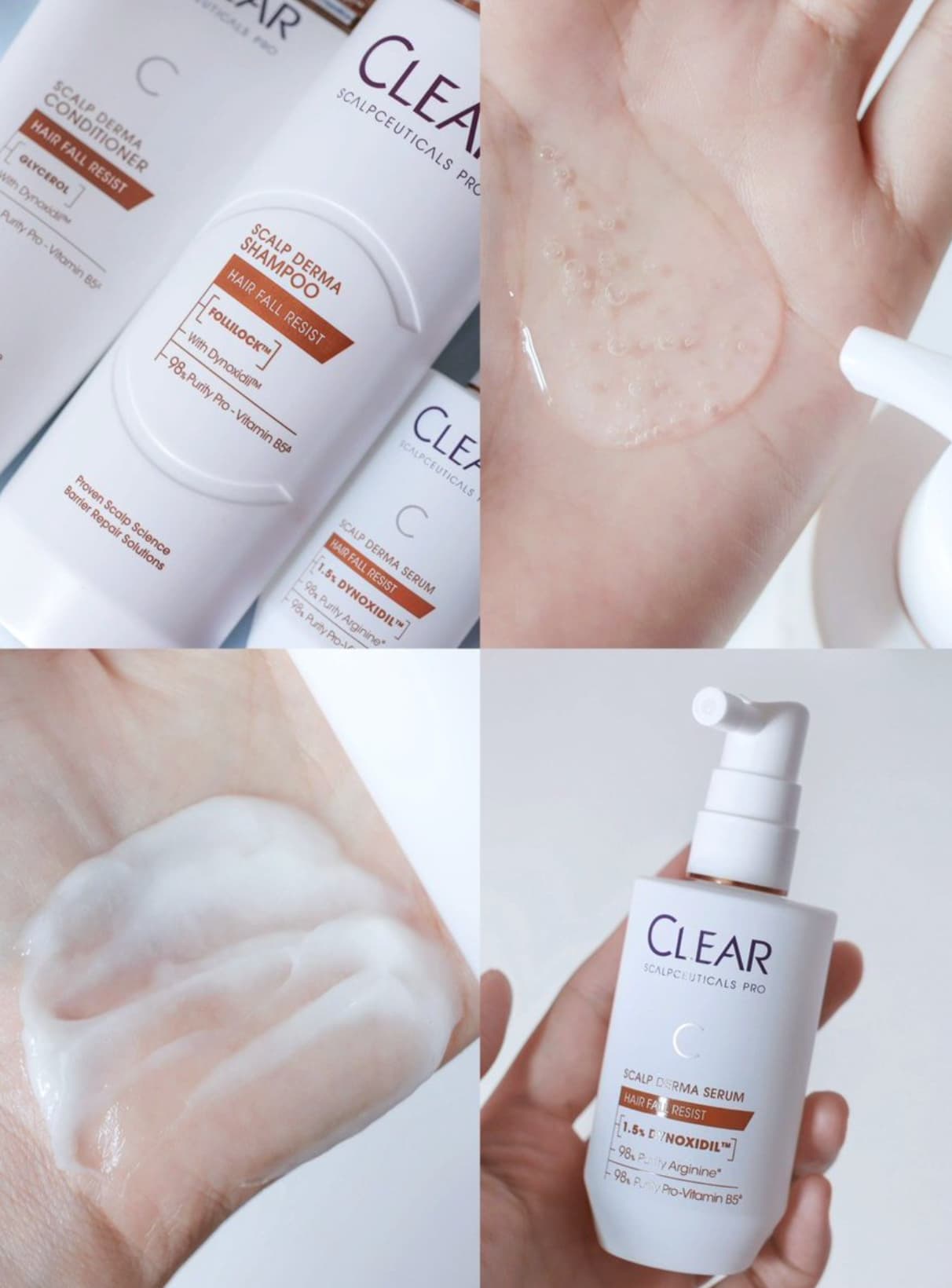 Clear Saclpceuticals Pro Scalp Derma Serum Hair Fall Resist  3