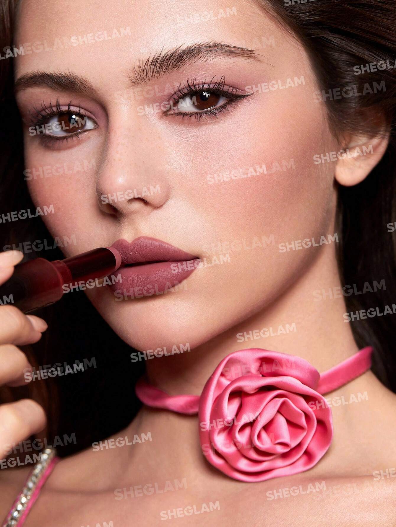 Sheglam Ember Rose Dynamatte Boom Long Lasting Matte Lipstick  5