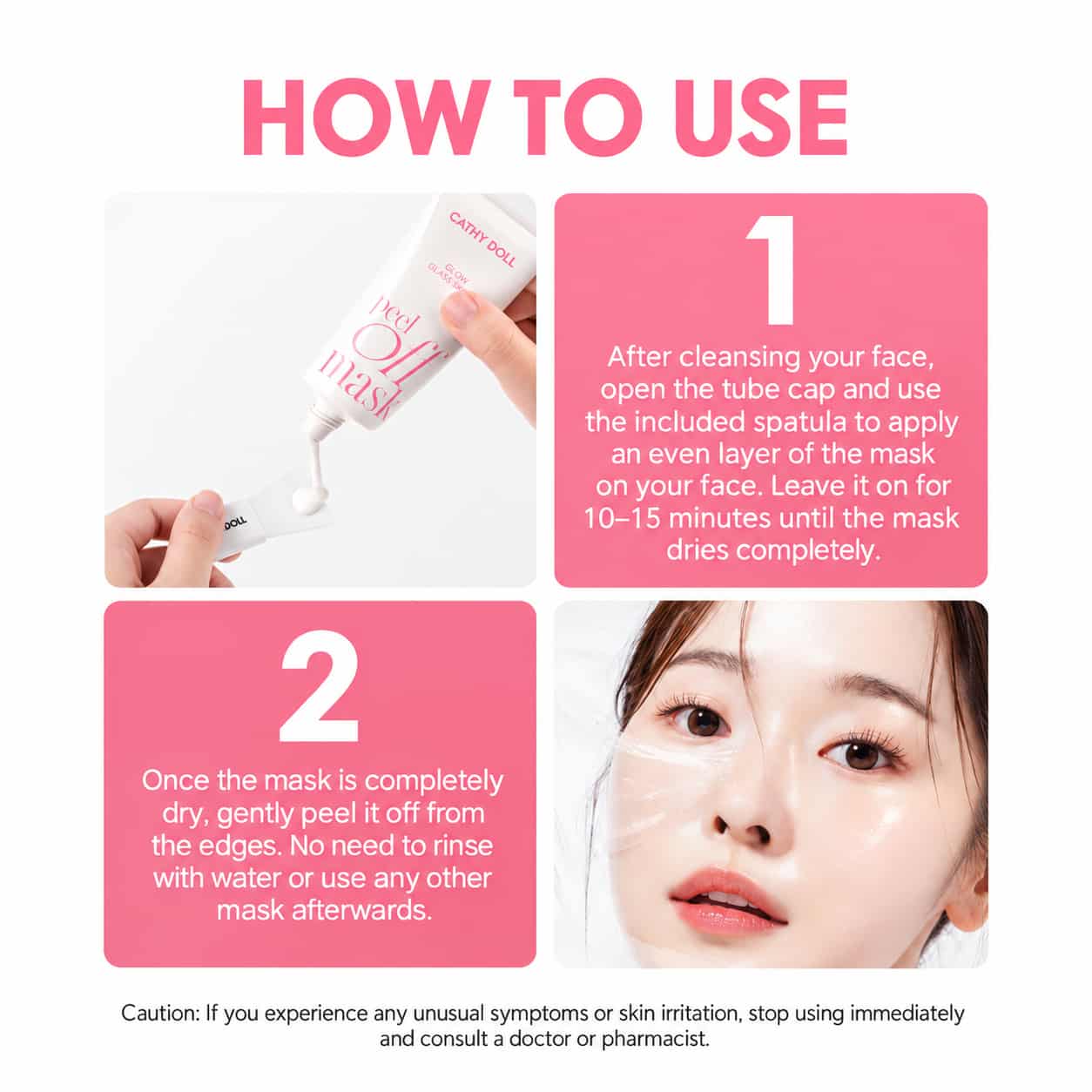 Cathy Doll Peel-Off Mask 50ml  6