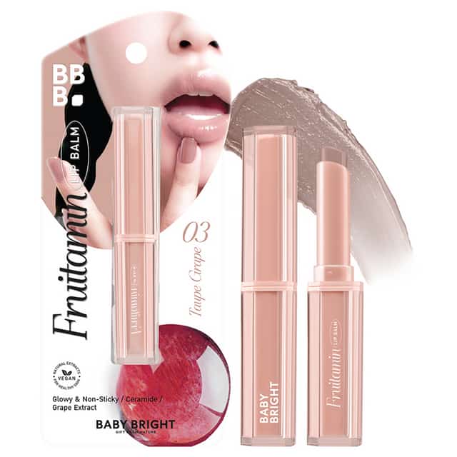Baby Bright Fruitamin Lip Balm 1.5g 2