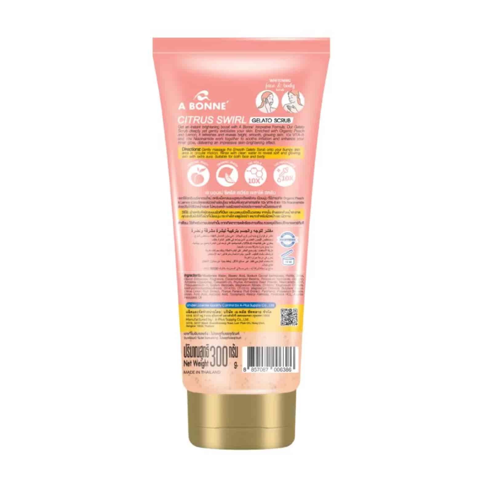 A Bonne' Face Body Cream Scrub 2