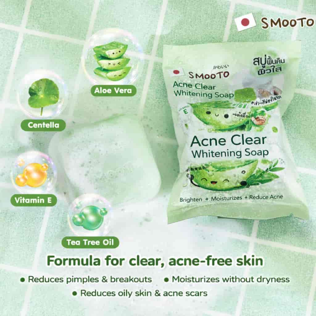 Smooto Whitening Serum Soap 2