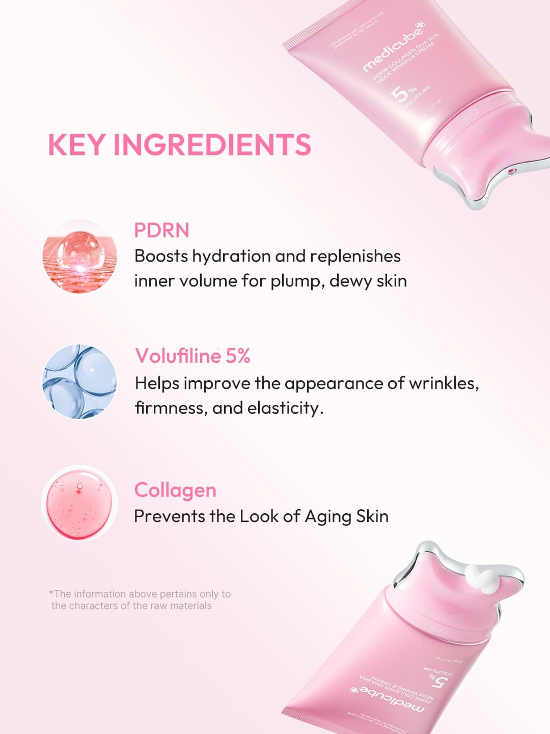 Medicube PDRN Collagen Gua Sha Neck Wrinkle Cream  3