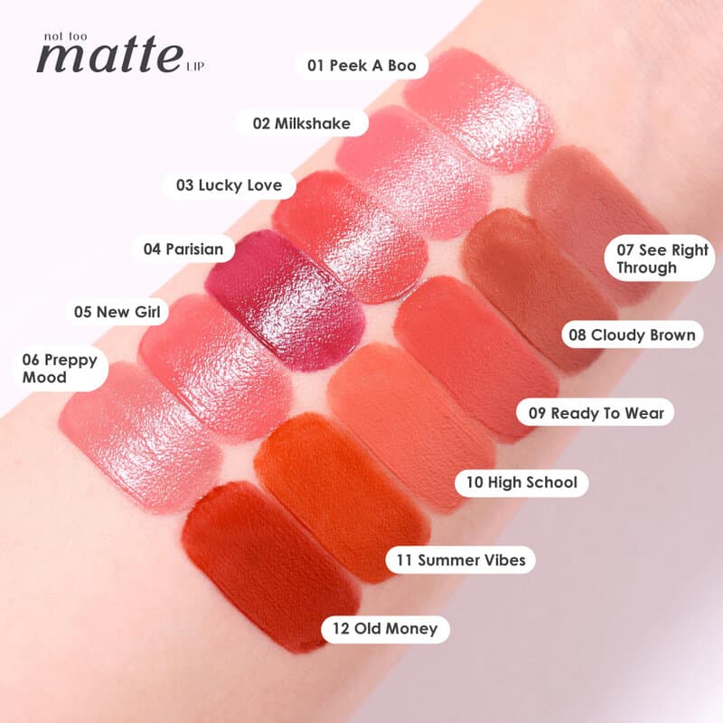 Cathy Doll Not Too Matte Lip 2.9g 3