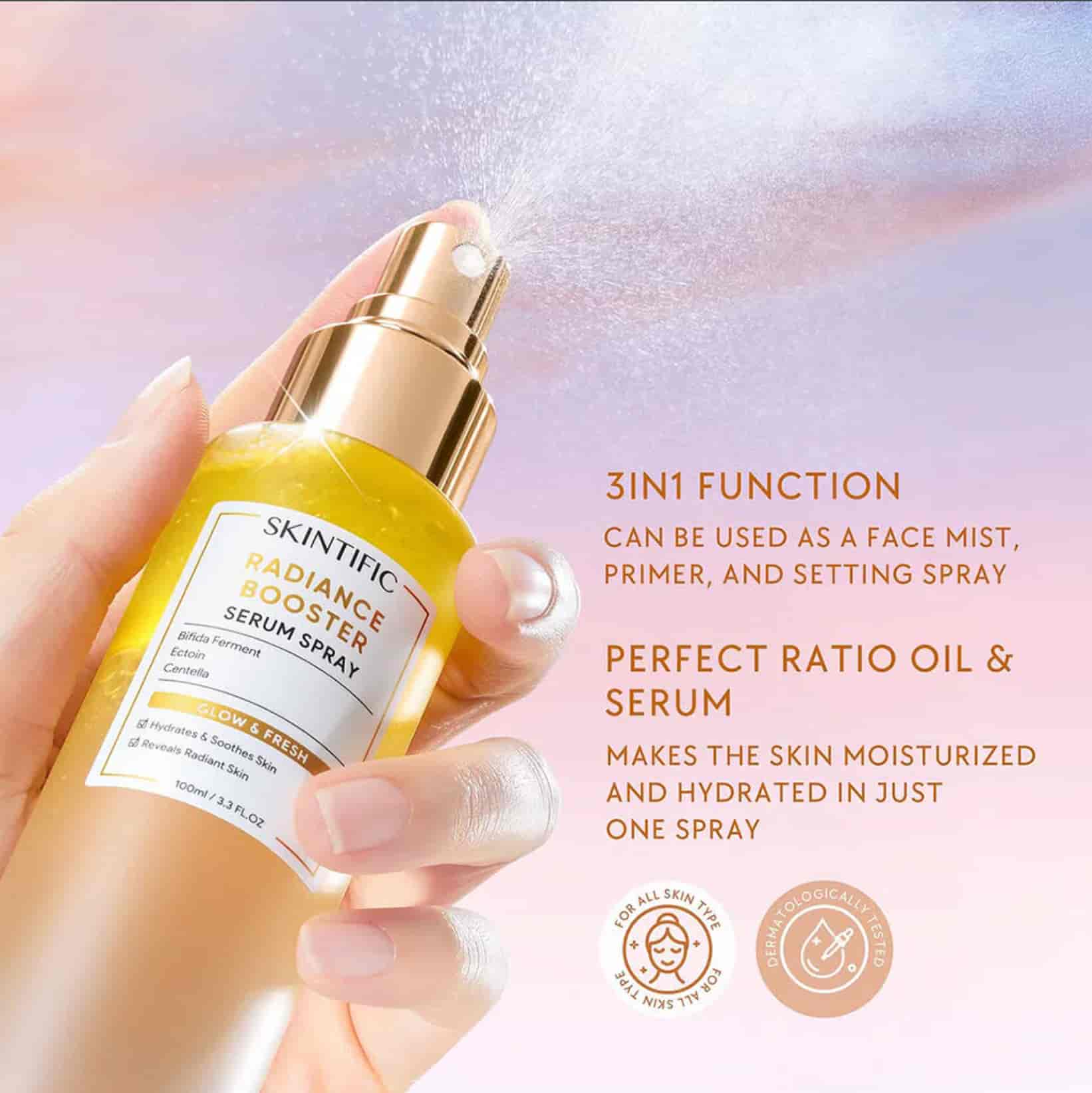 SKINTIFIC Radiance Booster Serum Spray 5