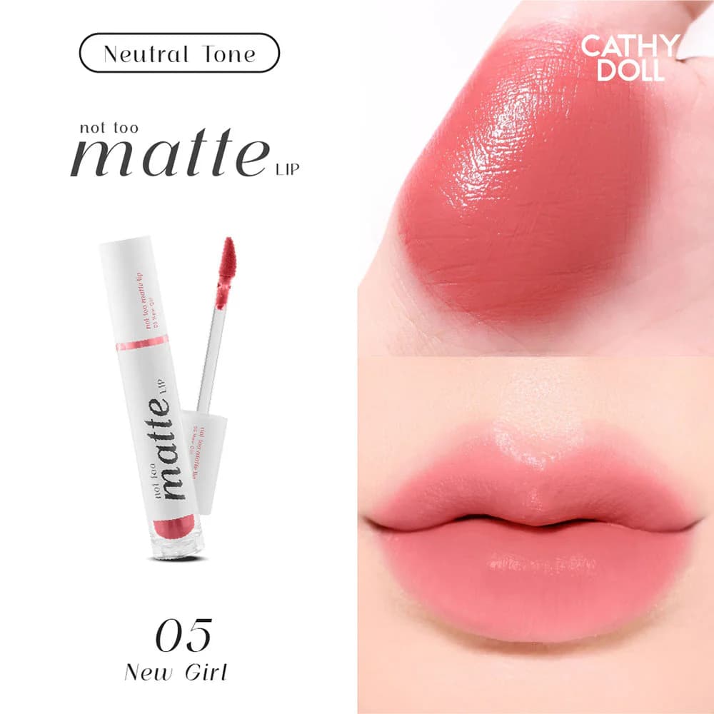 Cathy Doll Not Too Matte Lip 2.9g 2