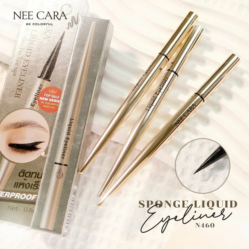 NEE CARA BE COLORFUL SPONGE LIQUID EYELINER | 6