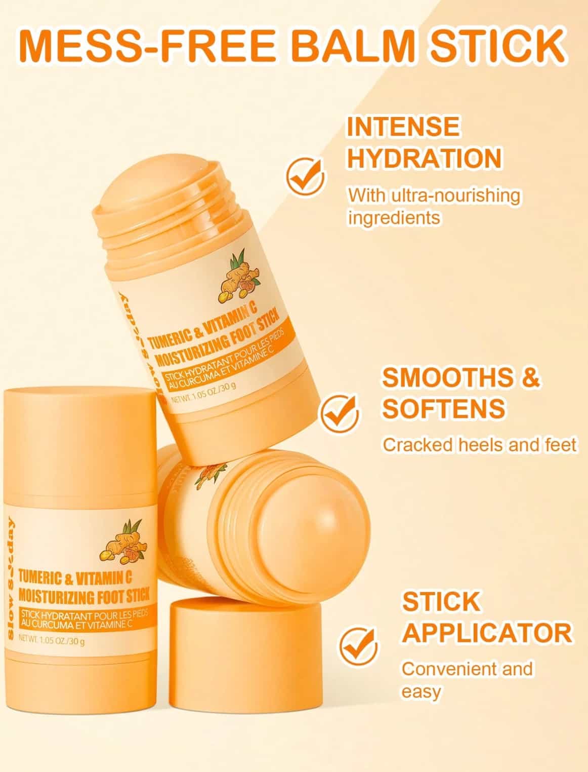 SlowSunday Moisturizing Foot Stick 30g 4
