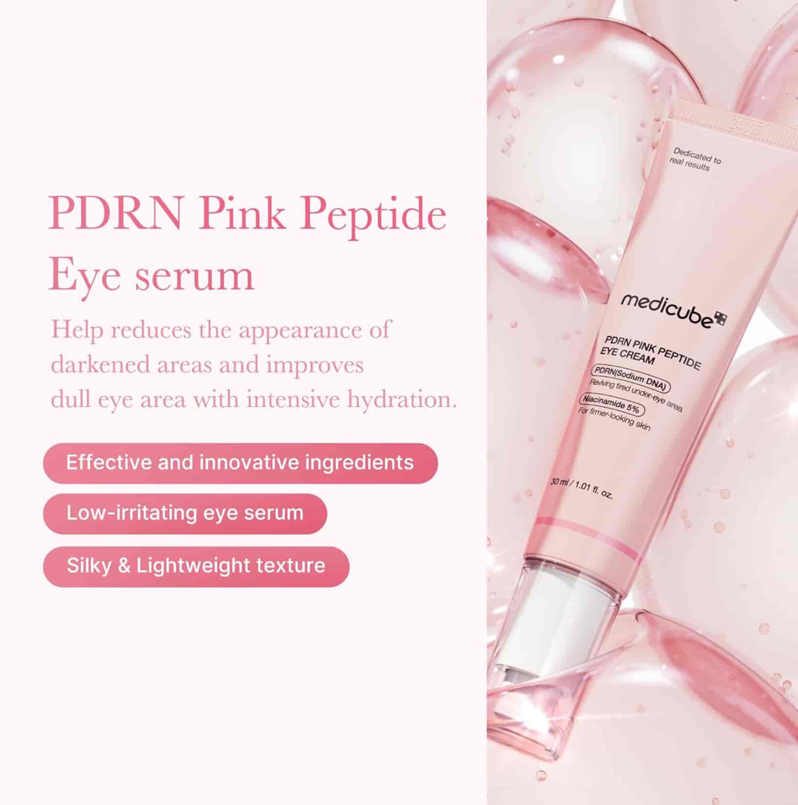 Medicube Pdrn Pink Peptide Eye Cream  5