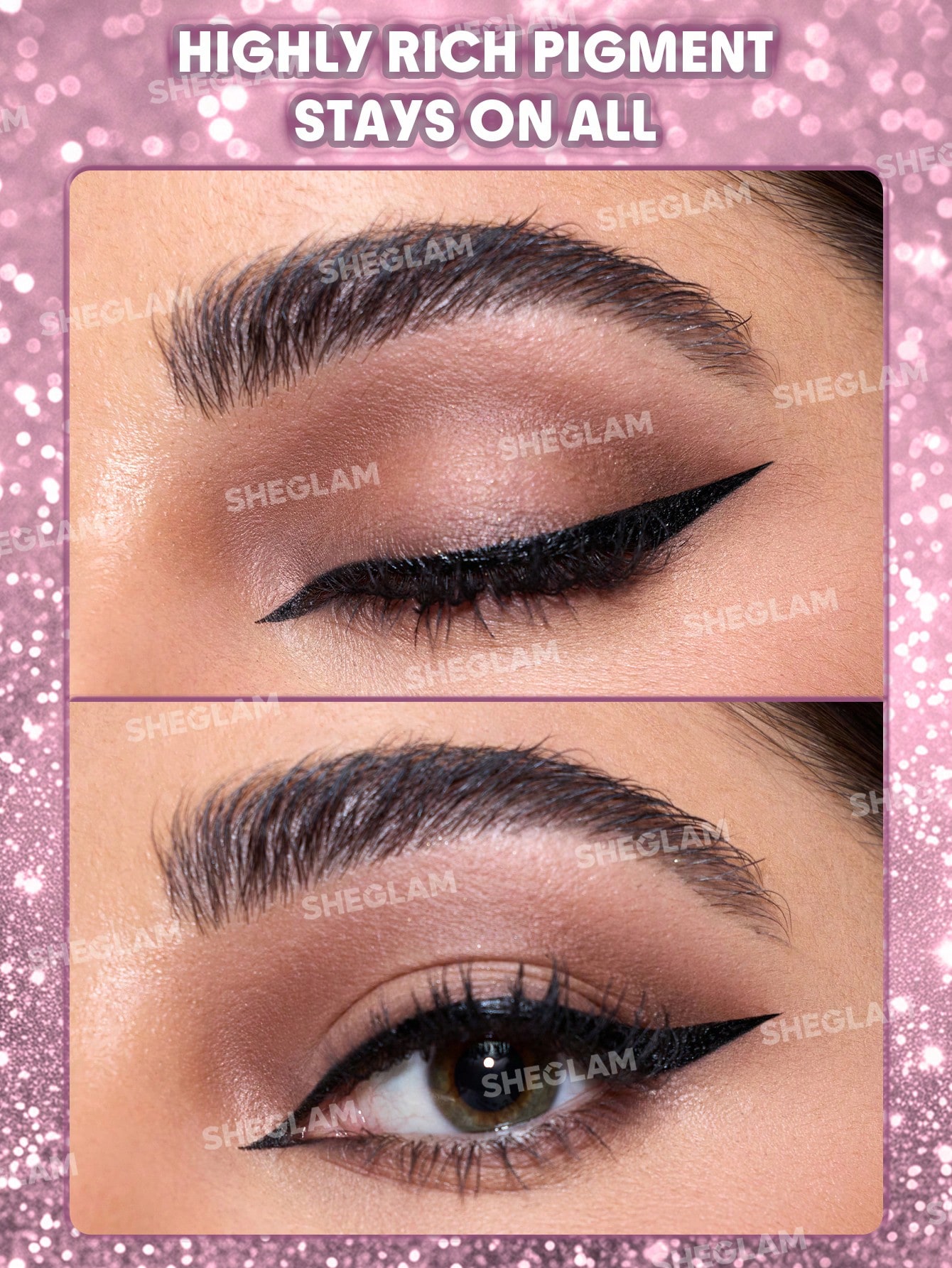 Sheglam Rosé Line & Define Waterproof Liquid Eyeliner 3
