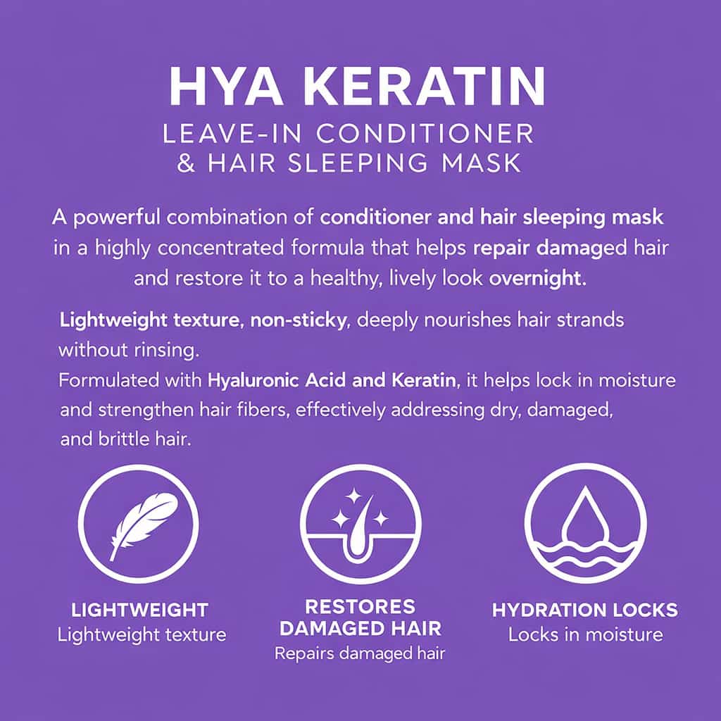 Hair It Leave-In Conditioner & Hair Sleeping Mask  3