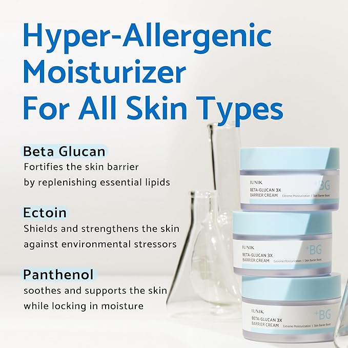 IUNIK – Beta-Glucan 3x Barrier Cream 3